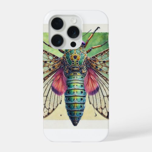 Thysanoptera Insect Dorsal View 210624IREF135 _ Wa iPhone 15 Pro Case