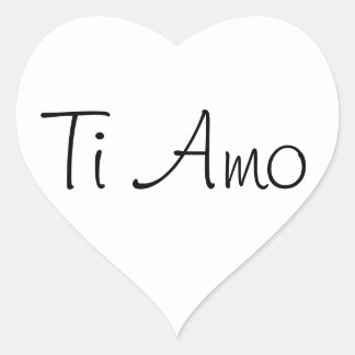 Ti Amo Stickers | Zazzle