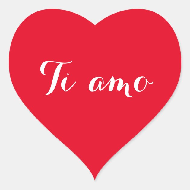 i love you in italian