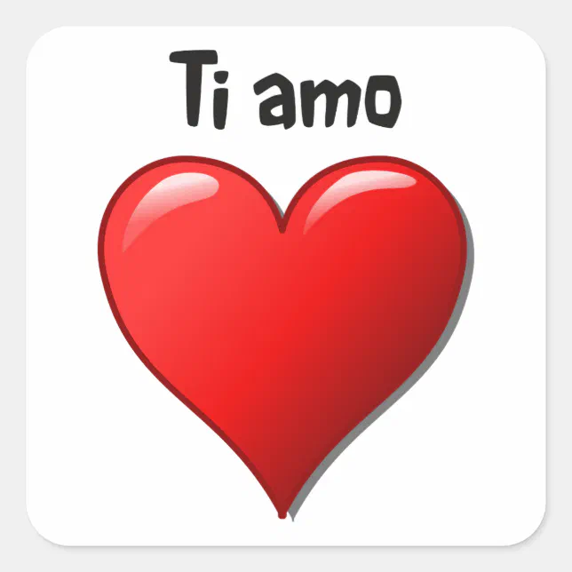 Portachiavi retrattile con scritta in lingua inglese I Love You, stile casual