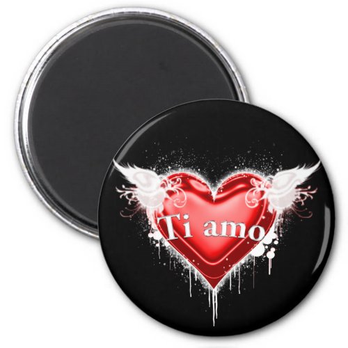 Ti amo I love you Magnet