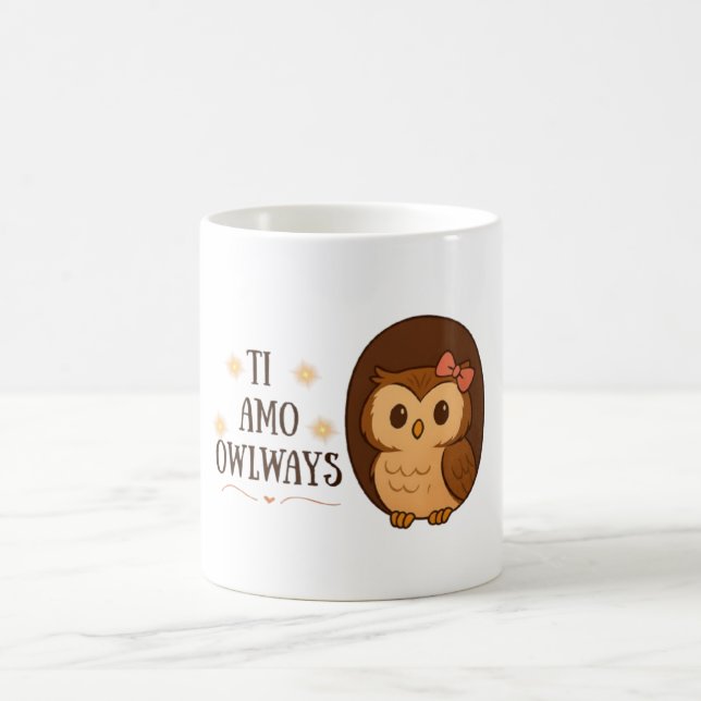 Ti Amo Owlways Mug (Center)