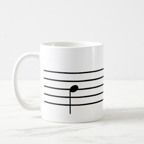 Ti Music Note Tea Mug