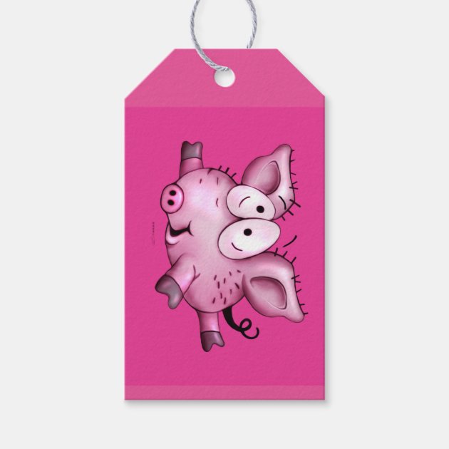 TI PIG GIFT TAG  MONSTER