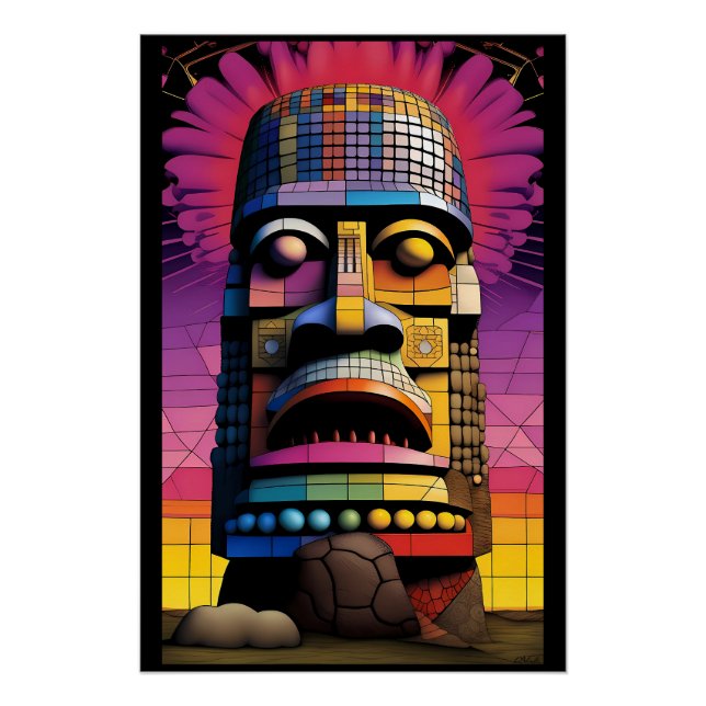 Ti-Tiki - Ken Gage Art Poster (Front)