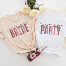 TIA Bridal Party Tee, Here Comes the Party