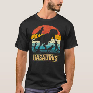Tia Dinosaur T Rex Tiasaurus 4 Kids Funny Mother's T-Shirt