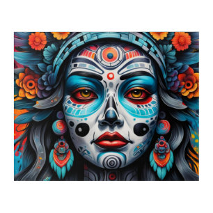 Tia (Haida goddess of peaceful death) 8 Acrylic Print