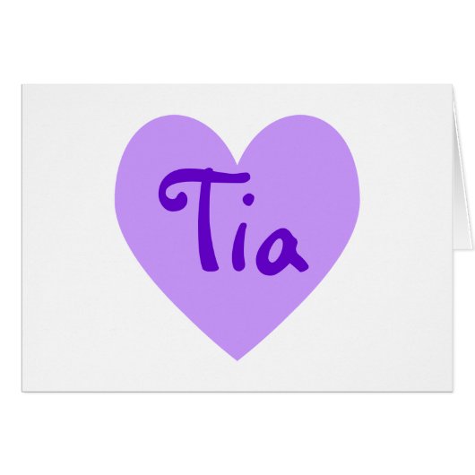 Tia in Purple Cards (Front Horizontal)