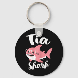 Tia Shark Mother's Day Grandma Funny Keychain