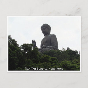 tian tan buddha postcard