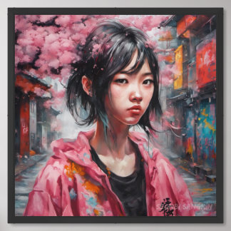 Tian Tian (甜甜) Framed Art