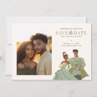 Tiana and Naveen Photo Save the Date