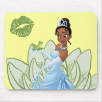 Tiana and the Frog Prince Mouse Pad