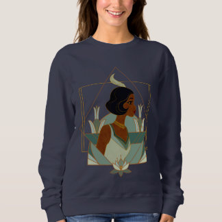 Tiana Art Deco Badge Sweatshirt