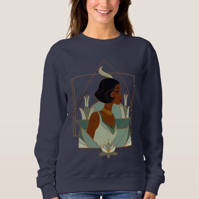 Tiana Art Deco Badge Sweatshirt (Front)