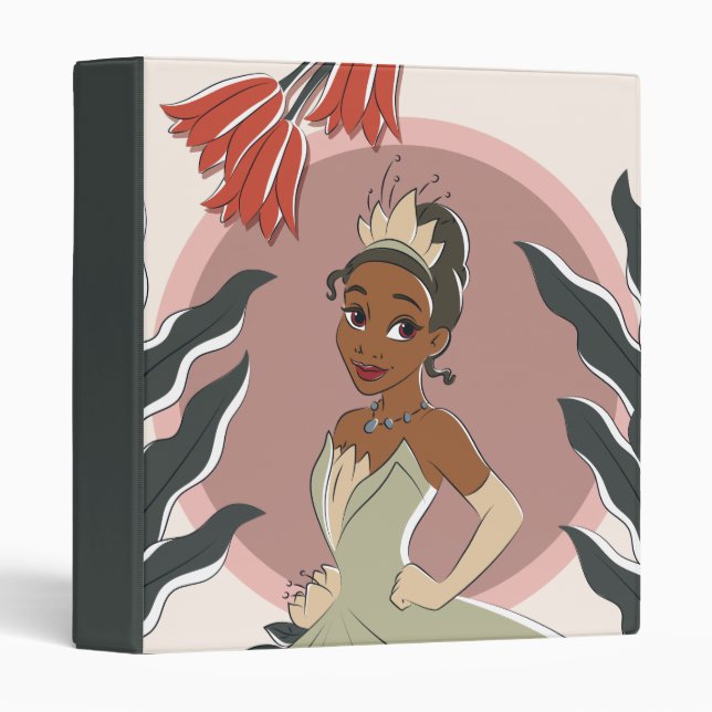 Tiana Captured Moment 3 Ring Binder (Front/Spine)