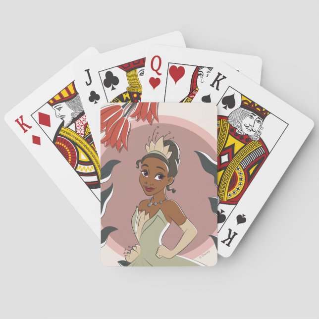 Tiana Captured Moment Playing Cards (Back)