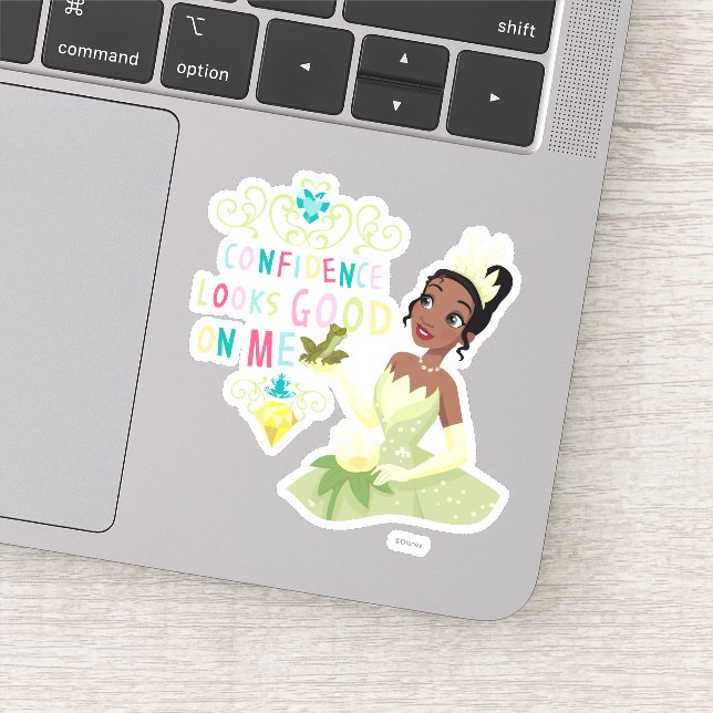Tiana | Confidence Looking Good On Me Sticker (Detail)