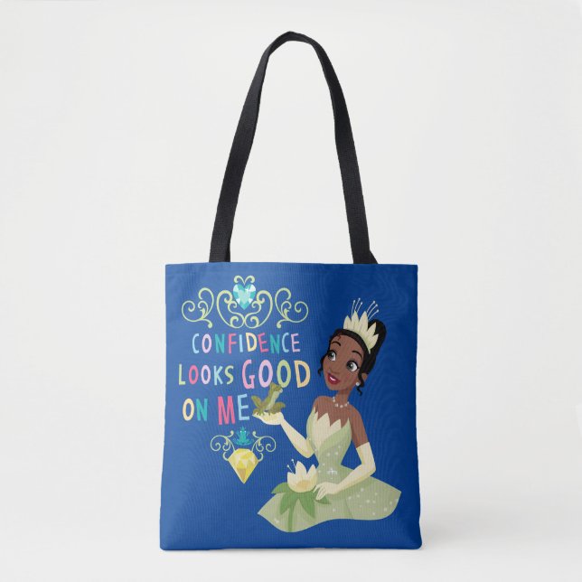 Tiana | Confidence Looking Good On Me Tote Bag (Front)