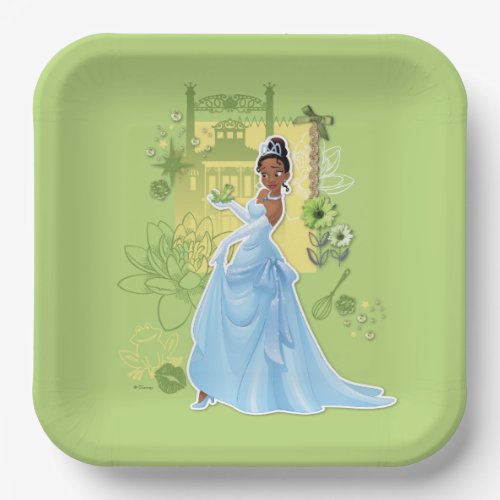 Tiana _  Confident Princess Paper Plates