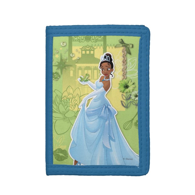Tiana -  Confident Princess Trifold Wallet (Front Vertical)