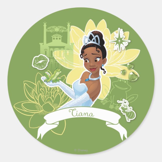 Tiana - Cooking up a Dream Classic Round Sticker (Front)
