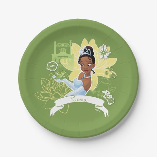 Tiana _ Cooking up a Dream Paper Plates