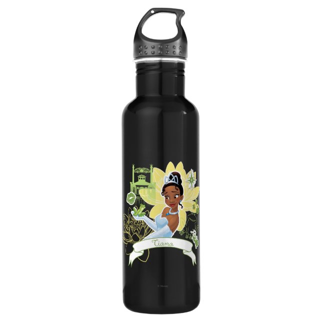 Tiana - Cooking up a Dream Water Bottle (Front)