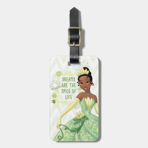 Tiana _ Dreams Are The Spice Of Life Luggage Tag