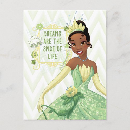 Tiana _ Dreams Are The Spice Of Life Postcard