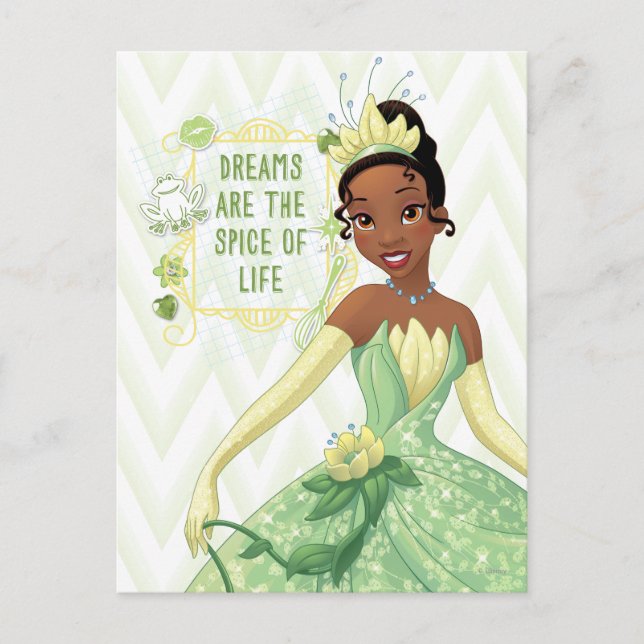 Tiana - Dreams Are The Spice Of Life Postcard (Front)