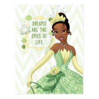 Tiana - Dreams Are The Spice Of Life Postcard