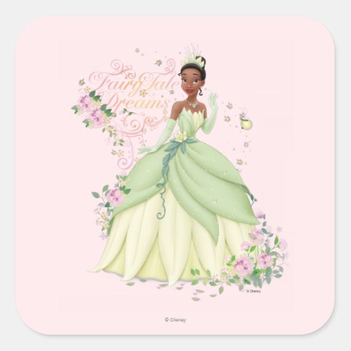Tiana _ Fairy Tale Dreams Square Sticker