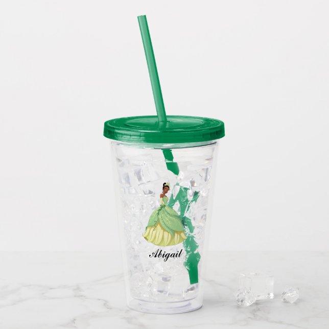 Tiana | Fearless - Add Your Name Acrylic Tumbler (Front Ice)