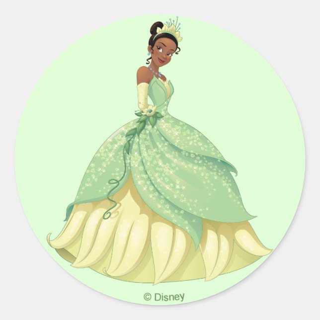 Tiana | Fearless Classic Round Sticker (Front)