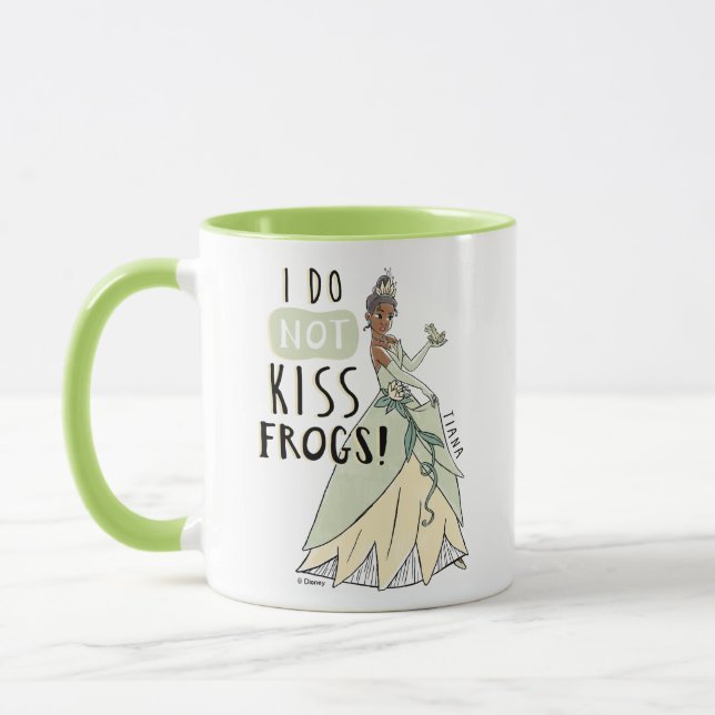 Tiana "I Do Not Kiss Frogs" Mug (Left)