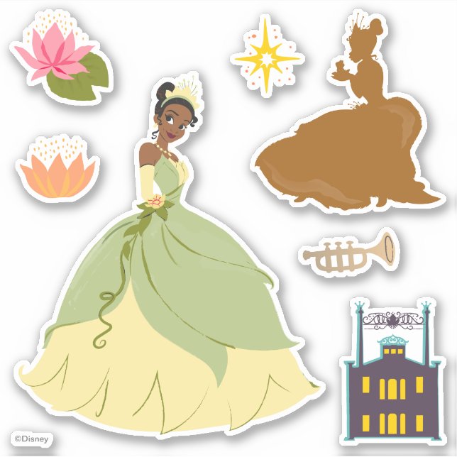 Tiana Icons Sticker (Front)