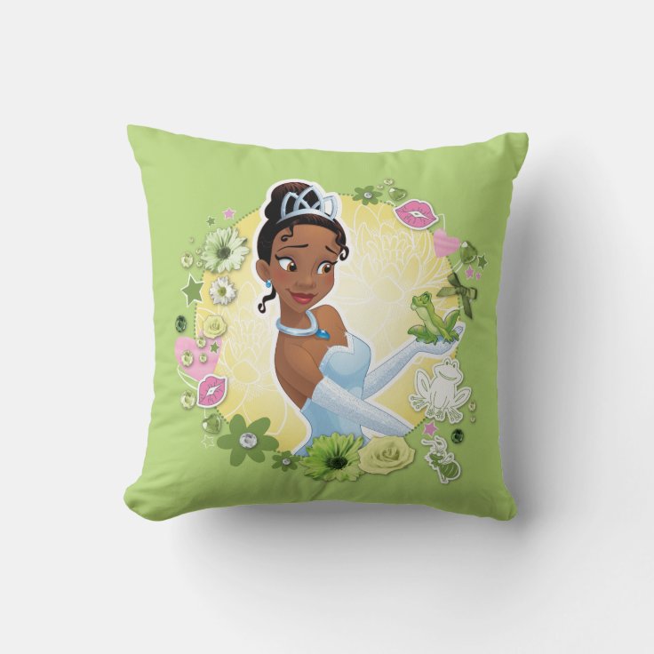 Tiana Inspiring Throw Pillow Zazzle