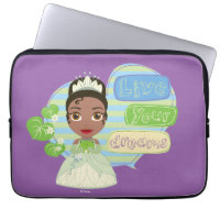 Tiana | Live Your Dreams Laptop Sleeve