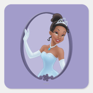 Tiana Mirror Square Sticker