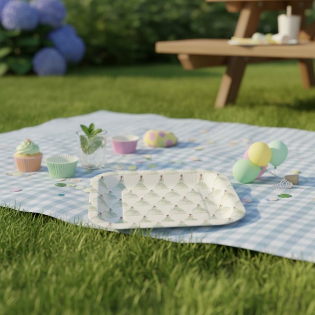 Tiana Paper Plates (Creator Uploaded)