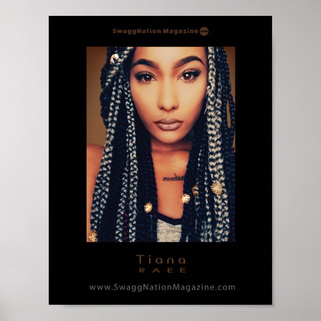 Tiana Raee Cover Poster (Front)