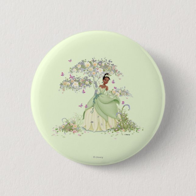Tiana Under Tree Button (Front)