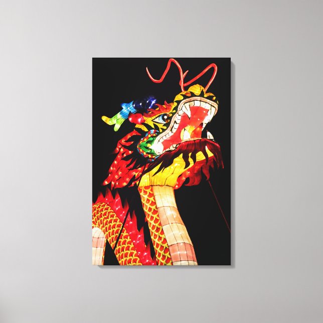 Tianlong Dragon Canvas Print (Front)