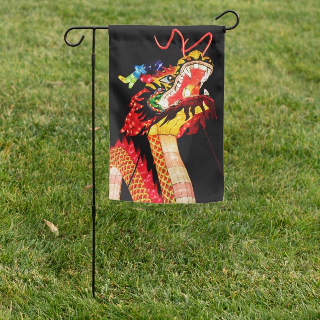 Tianlong Dragon Garden Flag (In SItu)