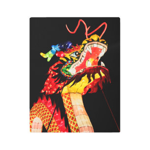 Tianlong Dragon Metal Print