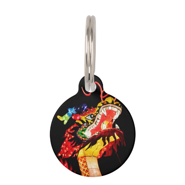 Tianlong Dragon Pet ID Tag (Front)
