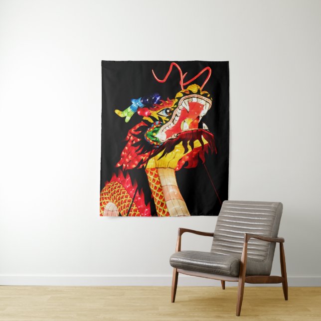 Tianlong Dragon Tapestry (In Situ)