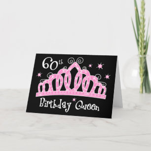 Tiara 60th Birthday Queen DK Card